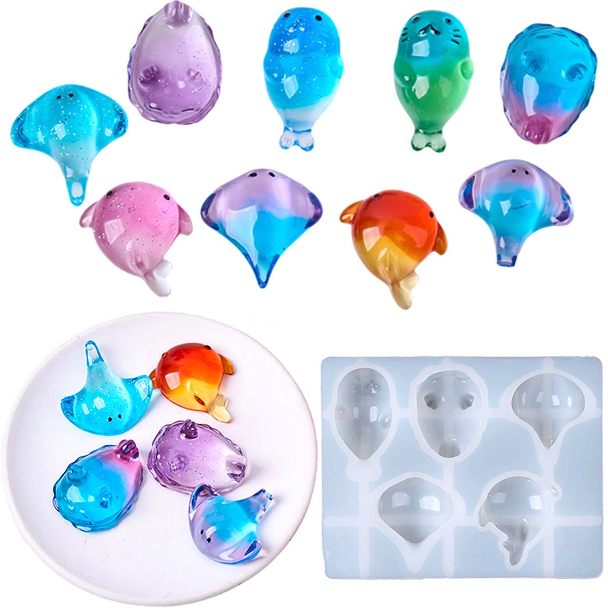Soap Making Diy - 3D Healing Kawaii Manta Ray Whale