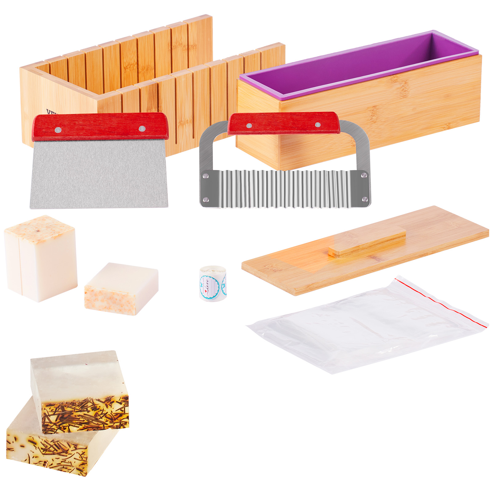 Soap Making Fragrance - VEVOR Soap Making Kit Bamboo Cutting