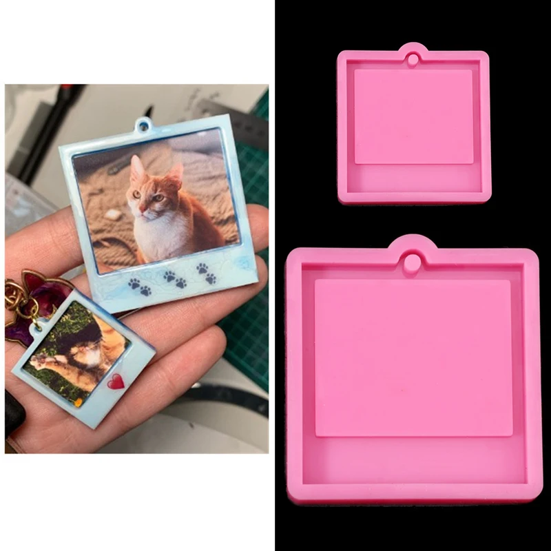 Soap Making Diy - Photo Frame Epoxy Resin Keychain Mold