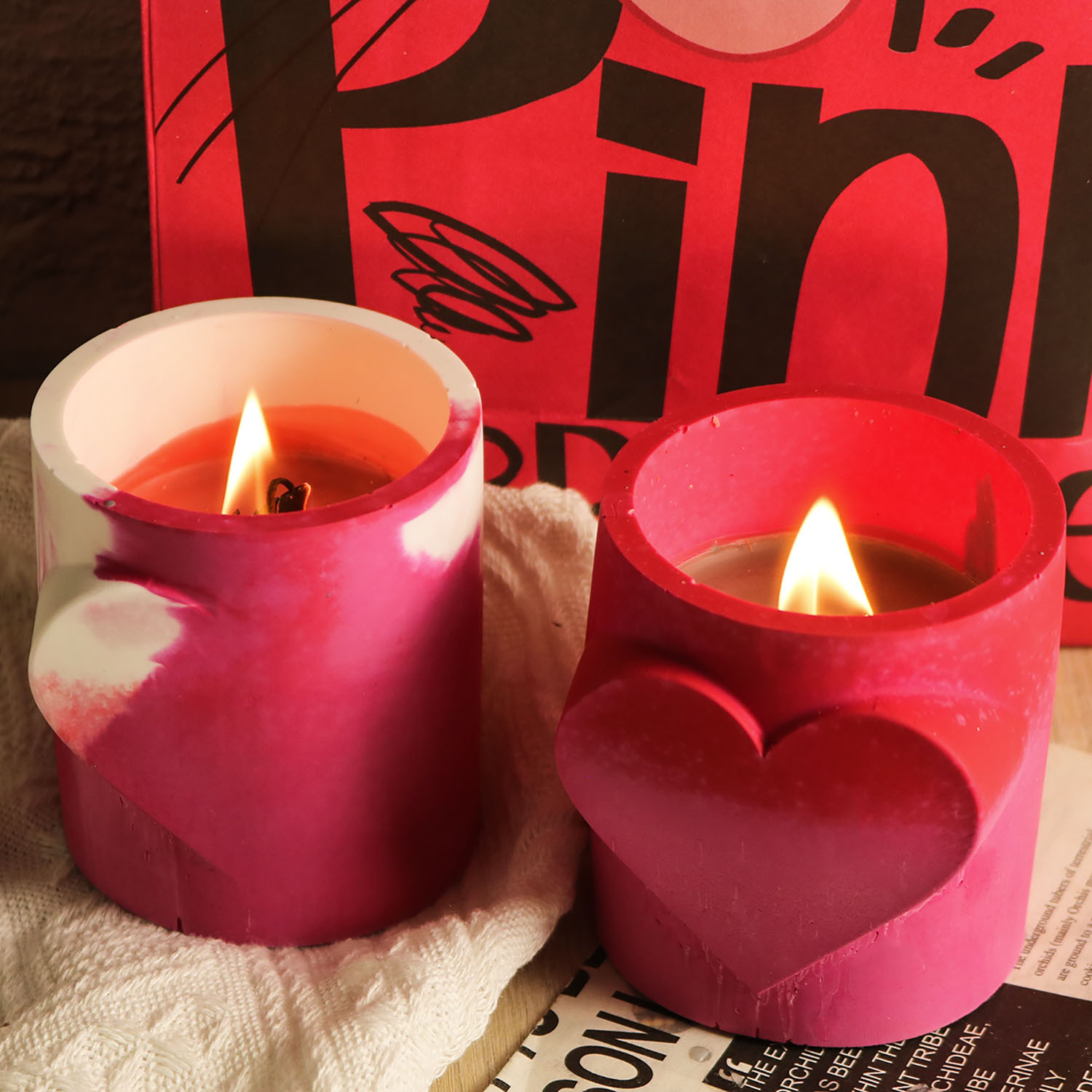 Love Candle Cup Scented Candle - đánh giá và giá Soap Making In Home