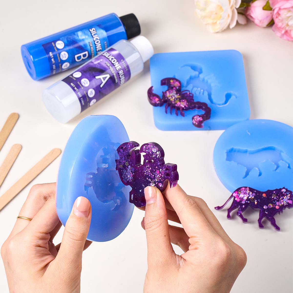 118ml/296ml Silicone Mold Maki - đánh giá và giá Soap Making Diy