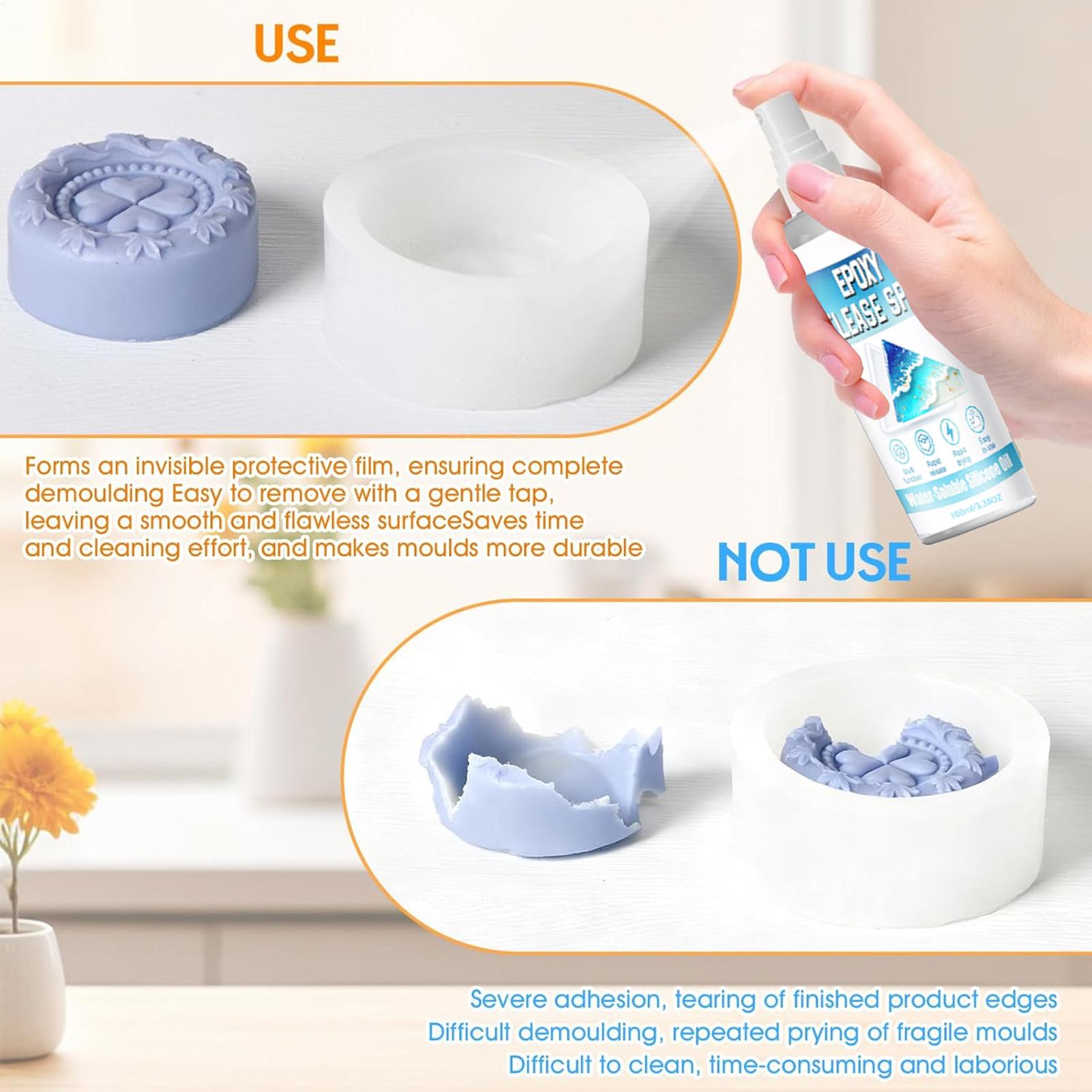 100ml Silicone Release Spray E - đánh giá và giá Soap Making In Home