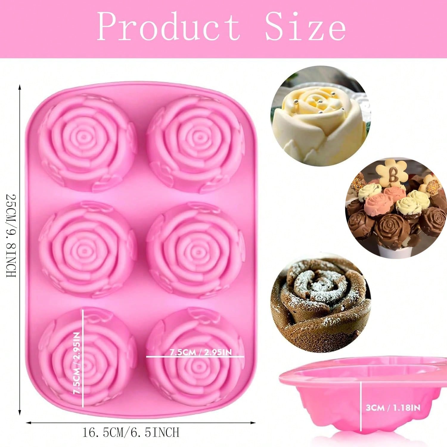 BAKER DEPOT Silicone Mold for  - đánh giá và giá Soap Making Party