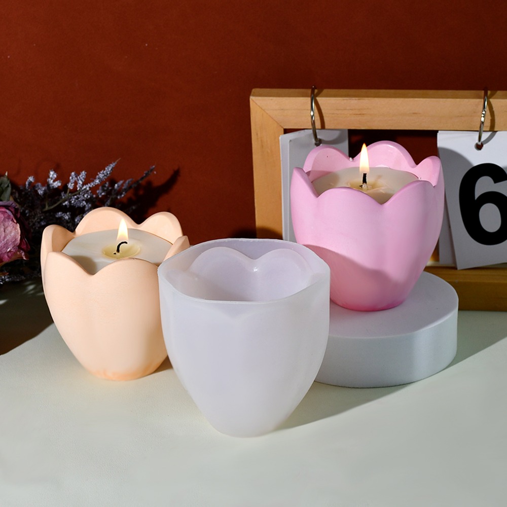 Tulip Candle Holder Silicone M - đánh giá và giá Soap Making Ideas