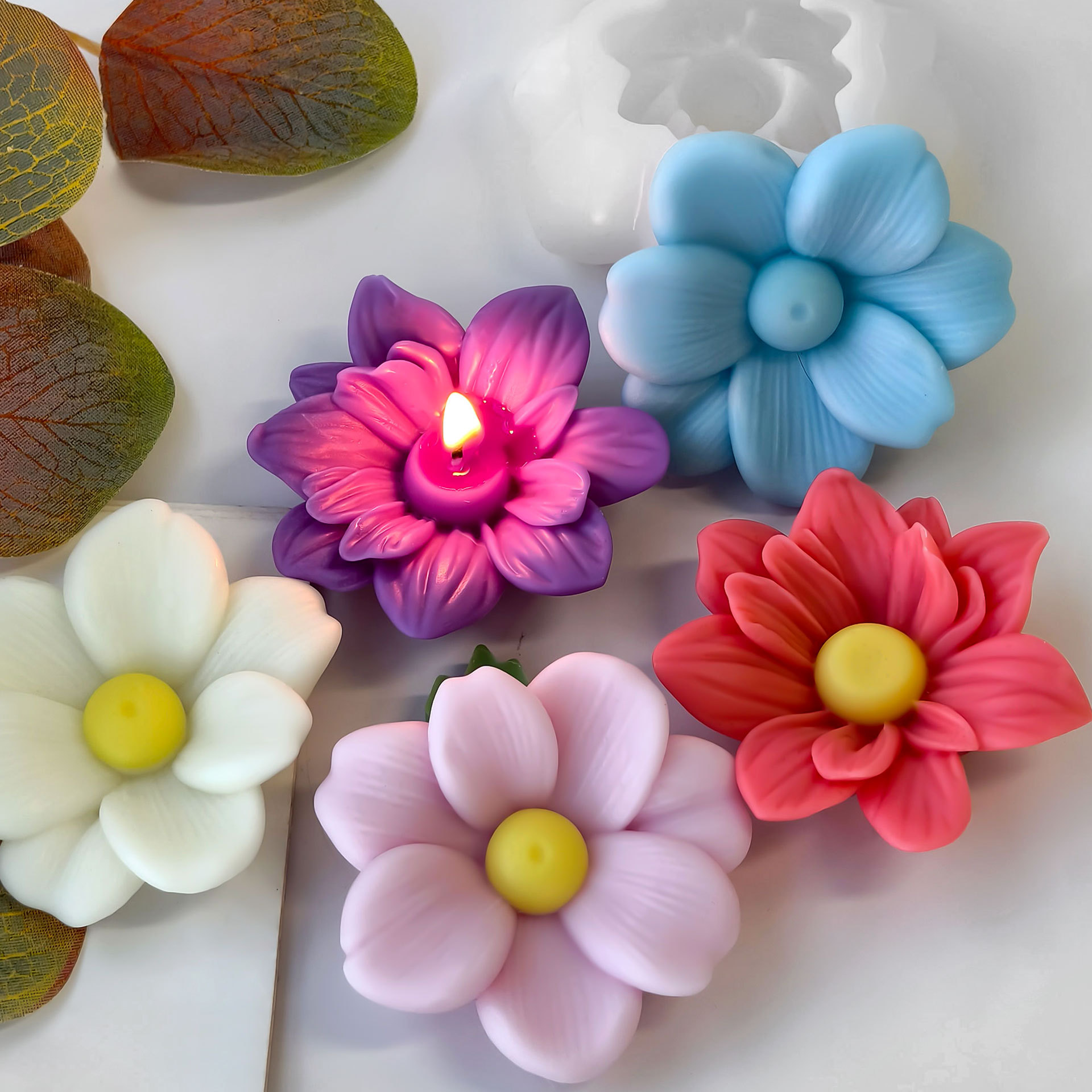 DIY Flowers Aroma Candle Silic - đánh giá và giá Soap Making Fragrance