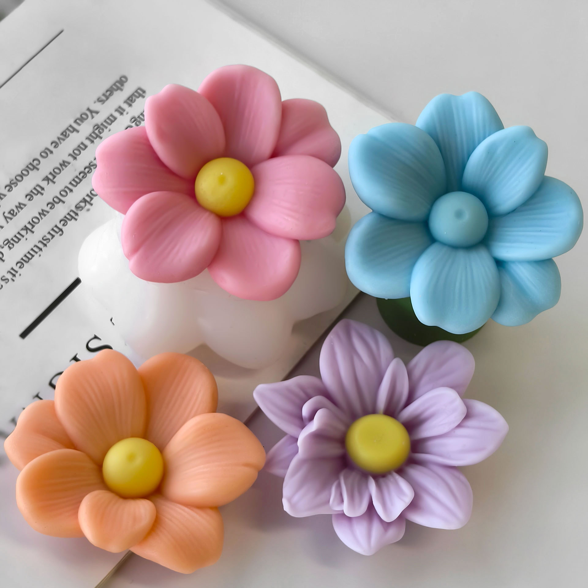 DIY Flowers Aroma Candle Silic - đánh giá và giá Soap Making Fragrance