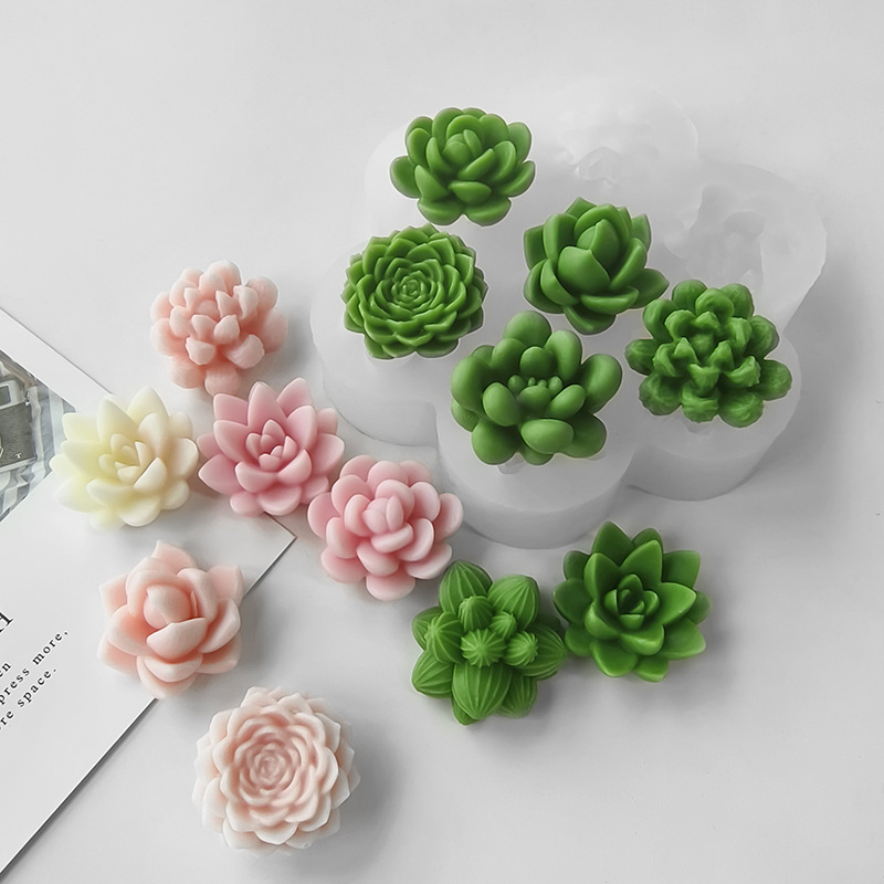 7 In1 Succulent Cactus Silicon - đánh giá và giá Soap Making Fragrance