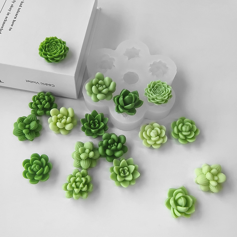 7 In1 Succulent Cactus Silicon - đánh giá và giá Soap Making Fragrance