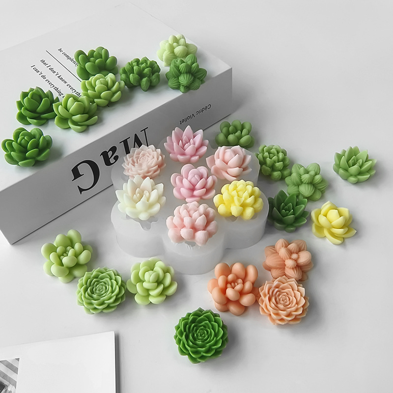 7 In1 Succulent Cactus Silicon - đánh giá và giá Soap Making Fragrance