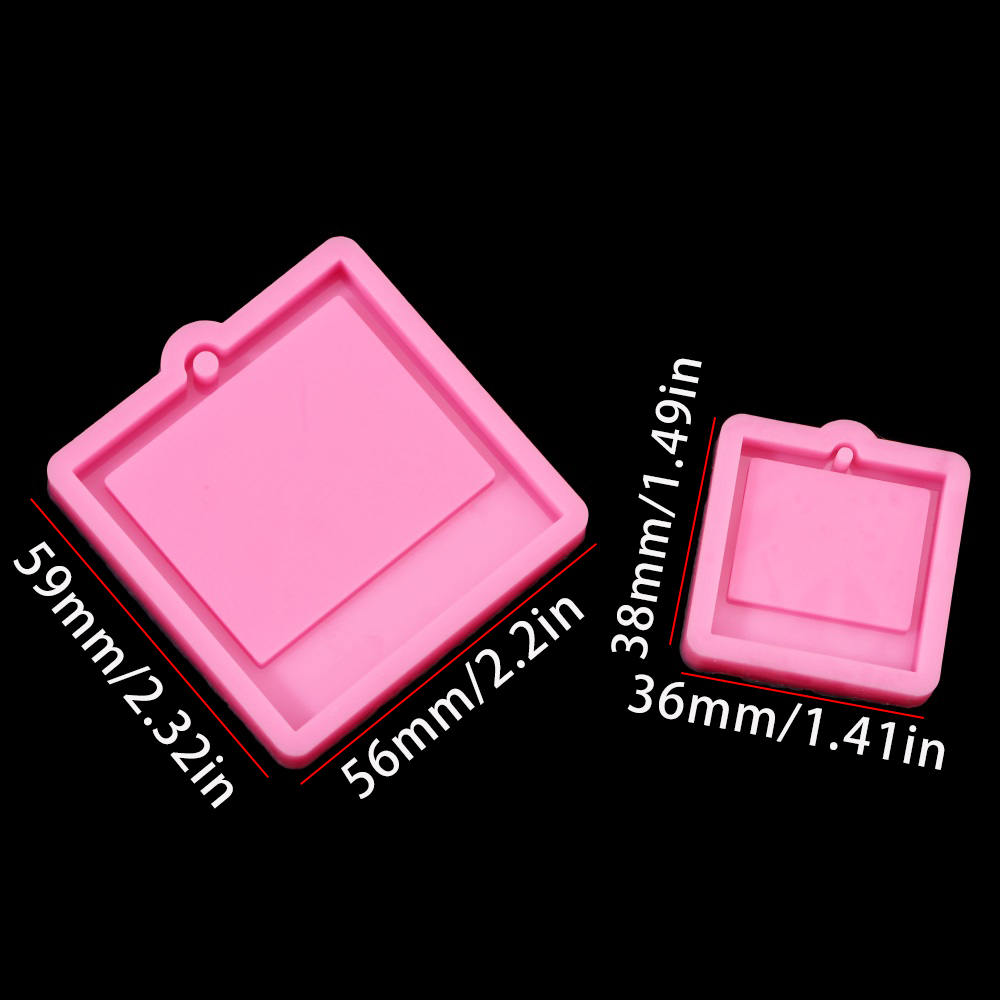 Photo Frame Epoxy Resin Keycha - đánh giá và giá Soap Making Party