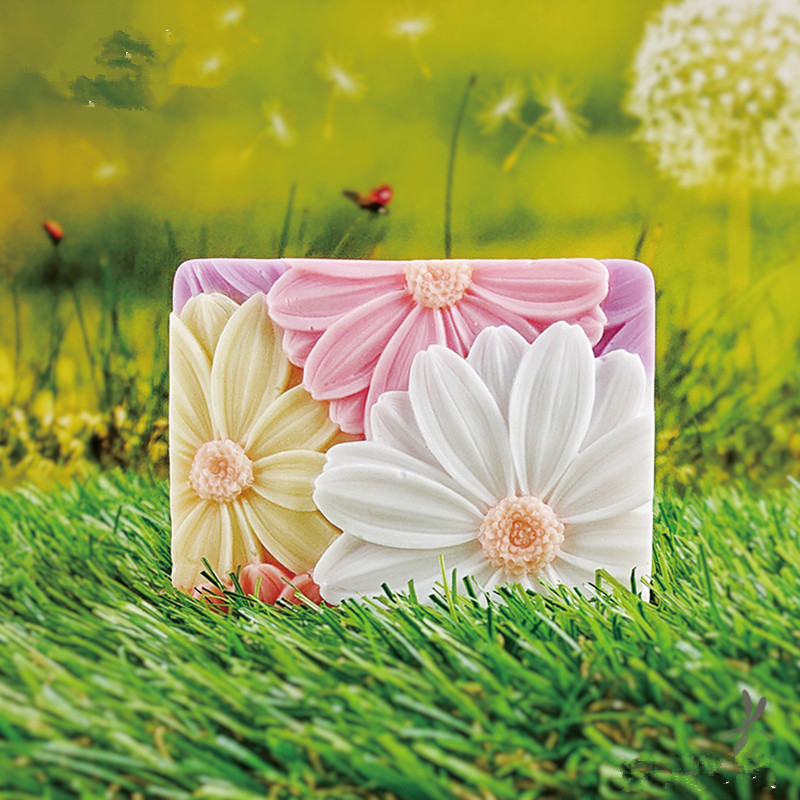 Mới Nhất!!!3d Sang Trọng Hoa H - đánh giá và giá Soap Making Ideas