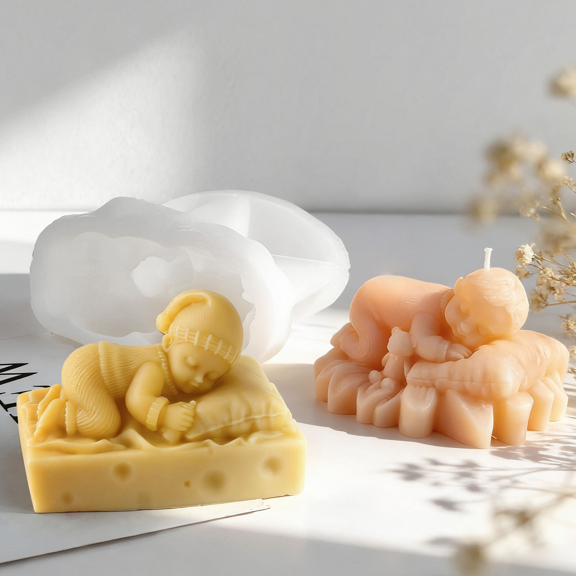 DIY Sleeping Baby Silicone Can - đánh giá và giá Soap Making Fragrance