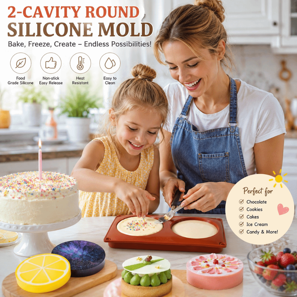 Cylinder Shaped Silicone Bakin - đánh giá và giá Soap Making Party