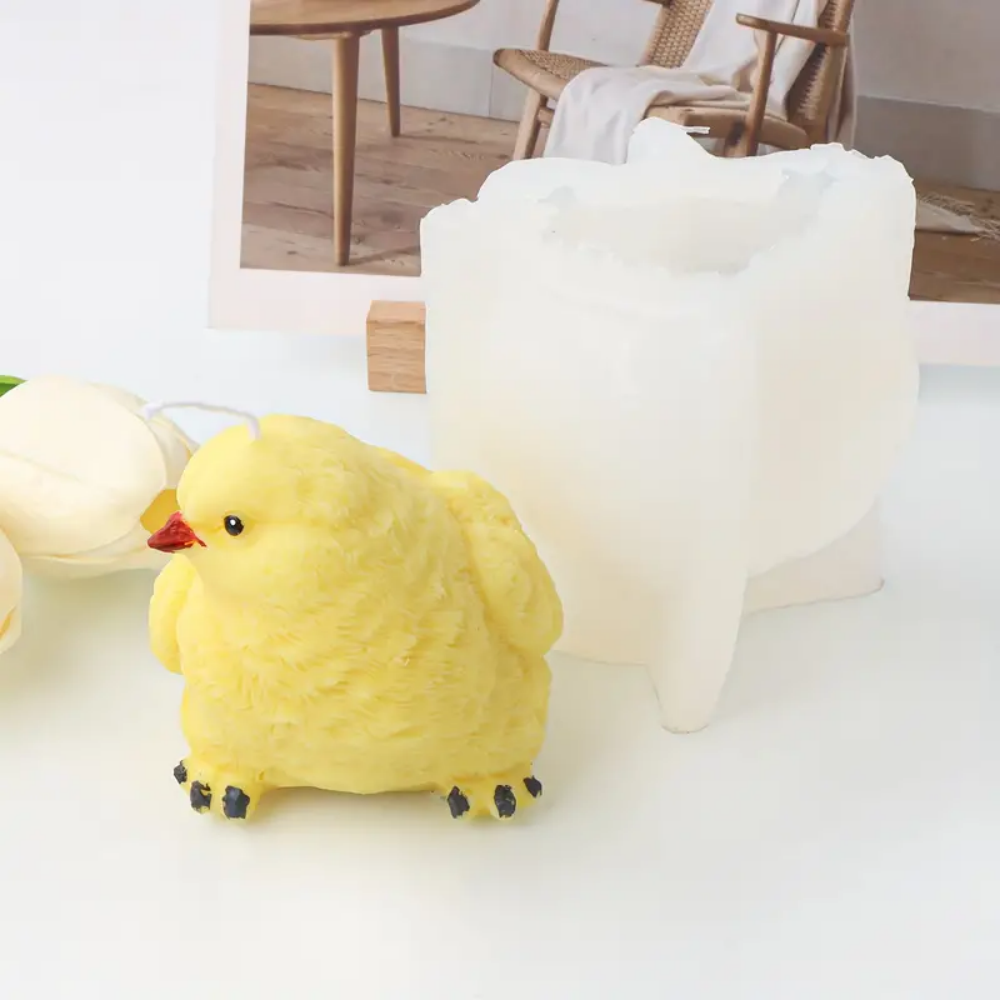 Adorable Chick Candle Silicone - đánh giá và giá Soap Making Ideas