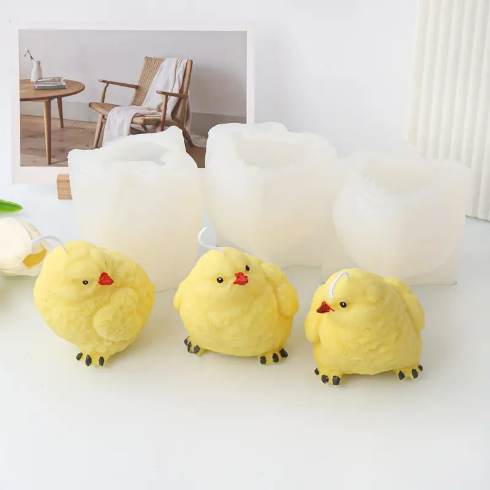 Adorable Chick Candle Silicone - đánh giá và giá Soap Making Ideas