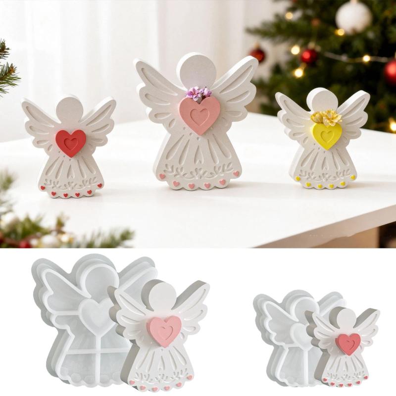 Love Angel Gypsum Mold Candle  - đánh giá và giá Soap Making Party