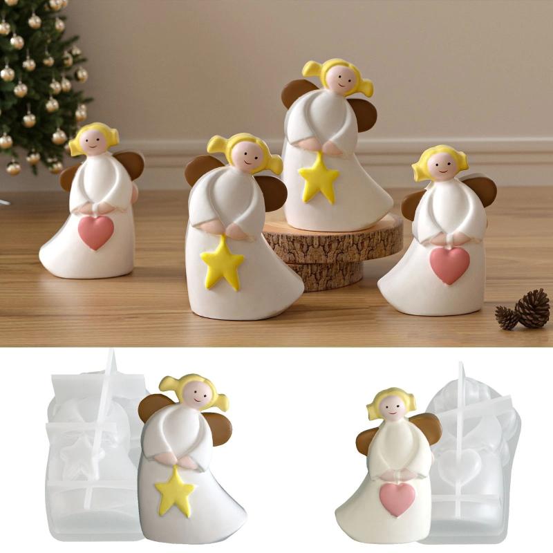 Love Angel Gypsum Mold Candle  - đánh giá và giá Soap Making Party