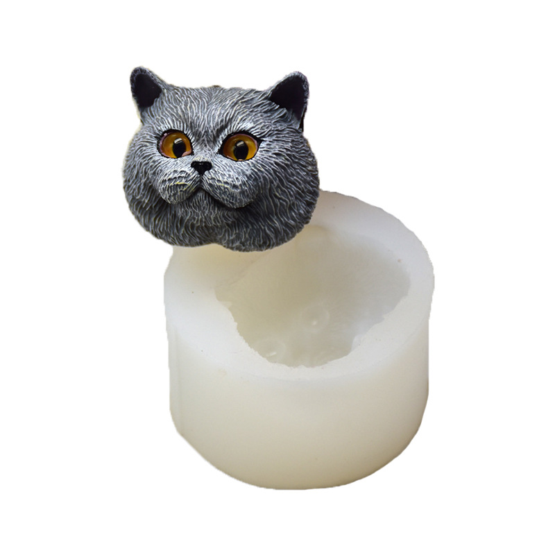 Silicone Mold Short-haired Cat - đánh giá và giá Soap Making Party
