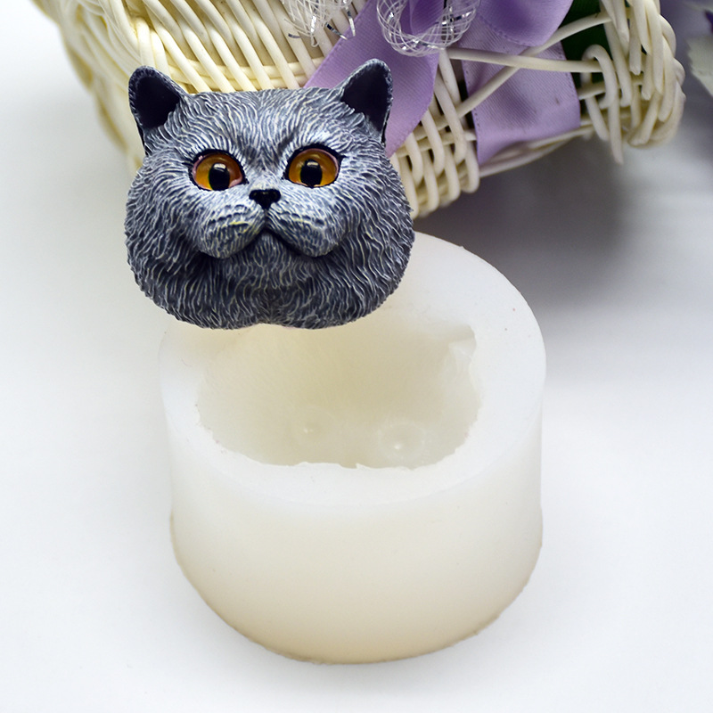 Silicone Mold Short-haired Cat - đánh giá và giá Soap Making Party