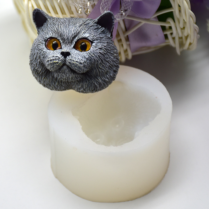 Silicone Mold Short-haired Cat - đánh giá và giá Soap Making Party