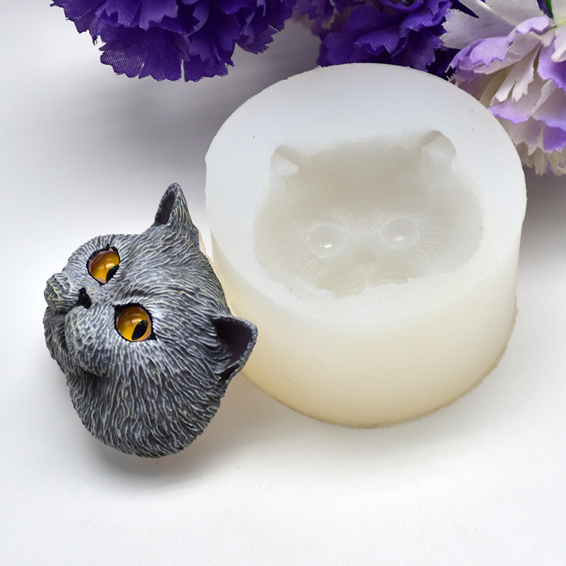 Silicone Mold Short-haired Cat - đánh giá và giá Soap Making Party