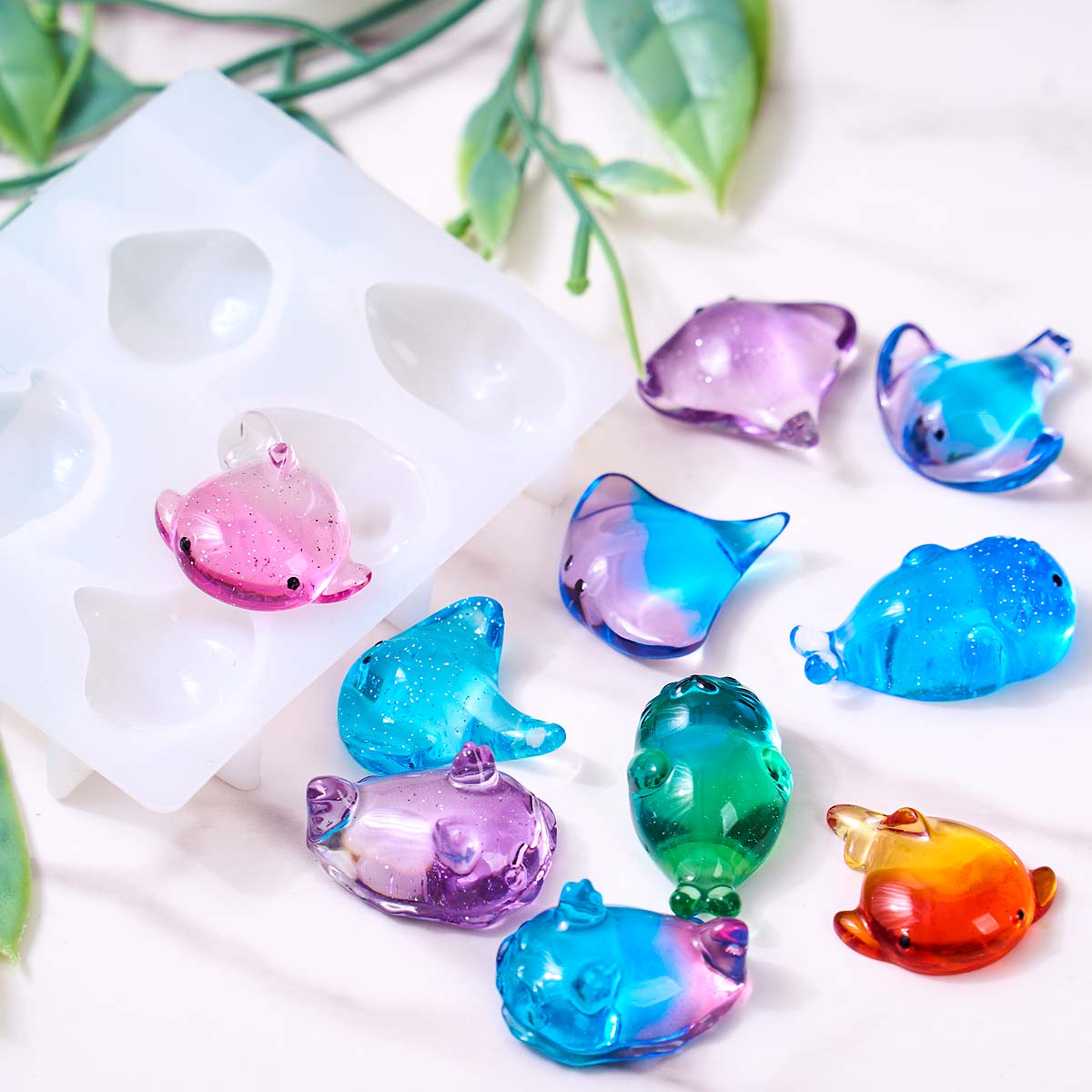 3D Healing Kawaii Manta Ray Wh - đánh giá và giá Soap Making Diy
