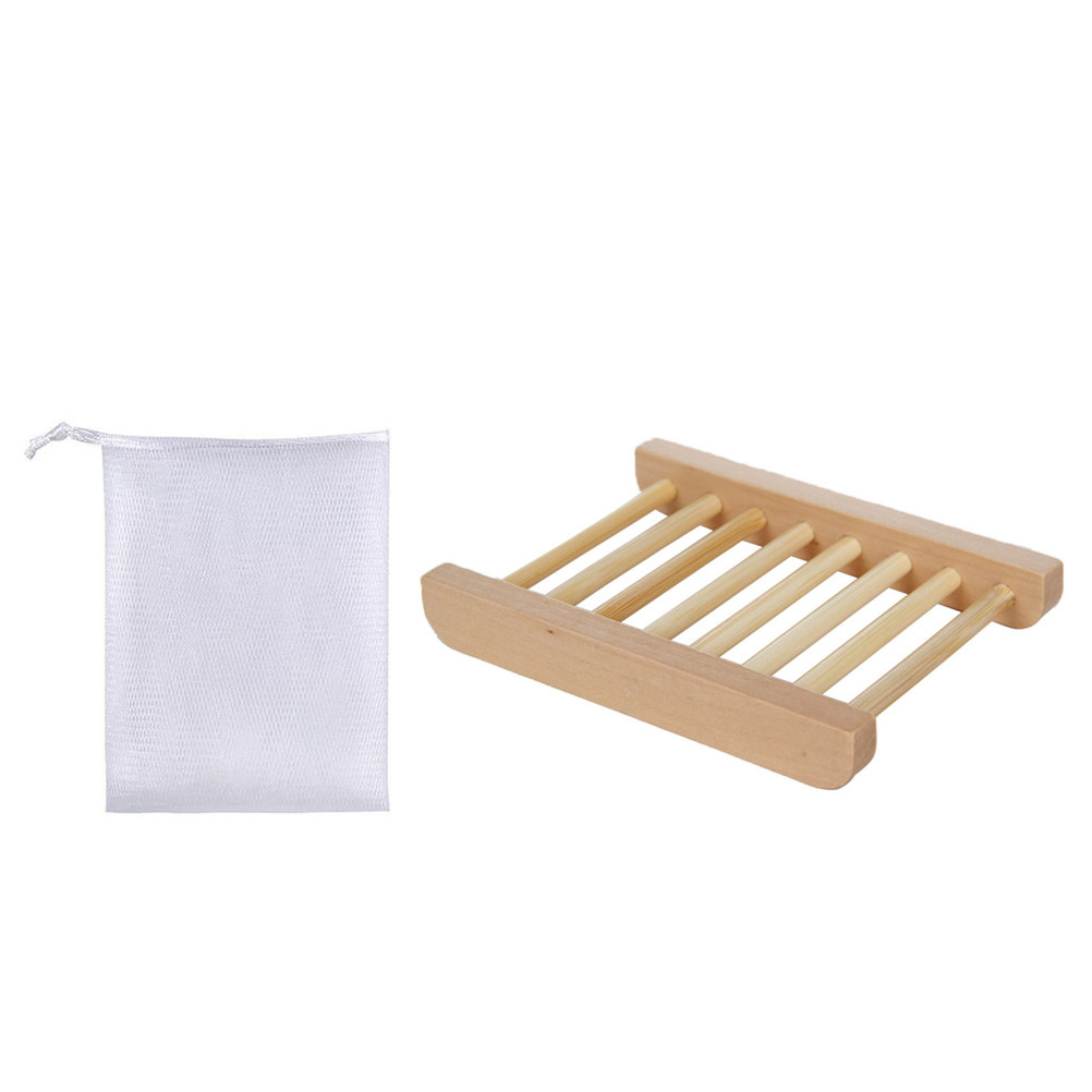 1Set Natural Wood Soap Dish an - đánh giá và giá Soap Making Fragrance