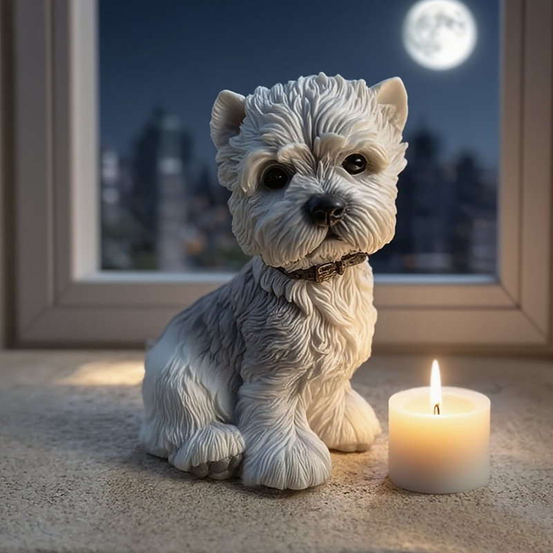 Cute Puppy Dog West Highland T - đánh giá và giá Soap Making Yorkshire