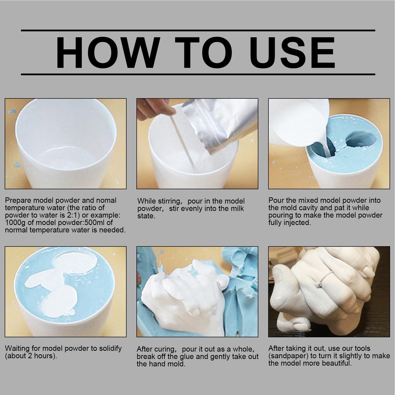 Baby Hand And Foot Casting Kit - đánh giá và giá Soap Making Diy