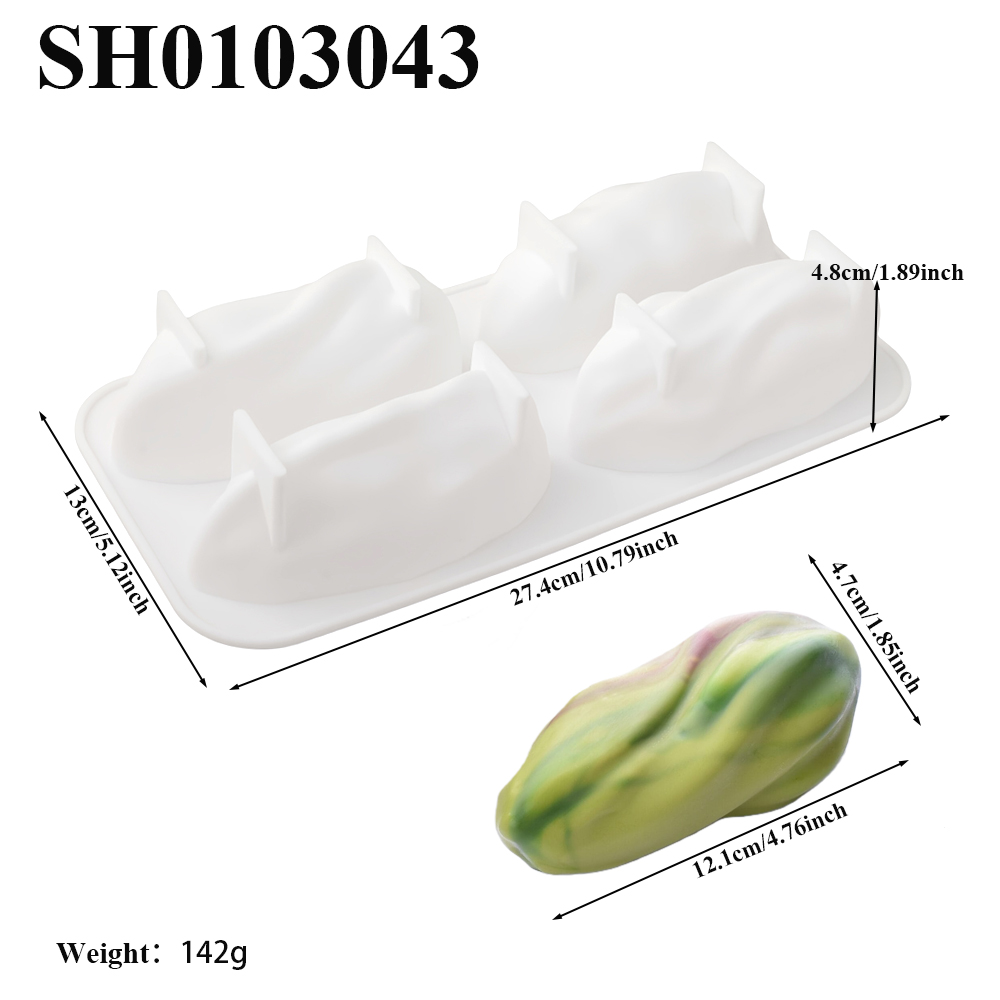 4 or 9-Cell Pistachio Design S - đánh giá và giá Soap Making Party