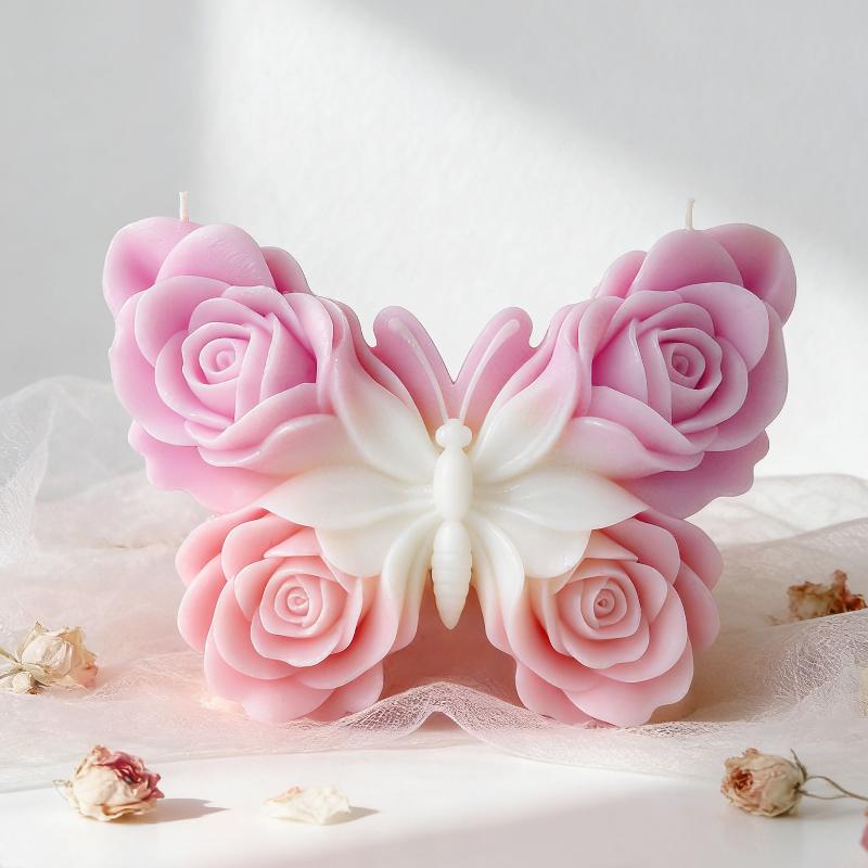 DIY Rose Butterfly Form Silico - đánh giá và giá Soap Making Diy