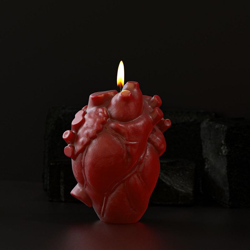DIY Heart Shaped Candle Silico - đánh giá và giá Soap Making Diy