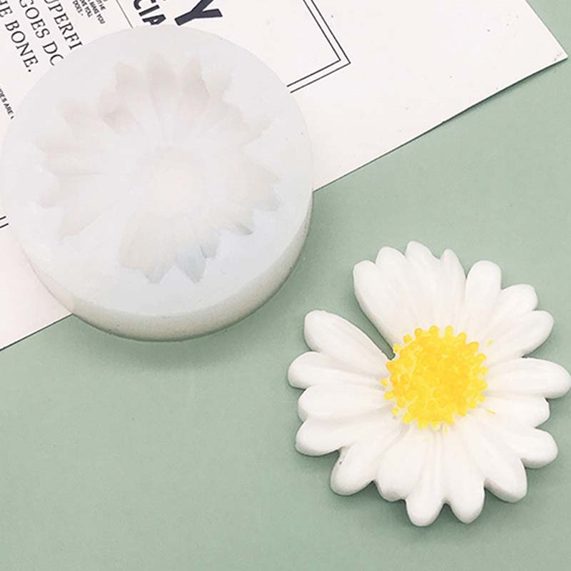 DIY Candle Silicone Mold Daisy - đánh giá và giá Soap Making Ideas