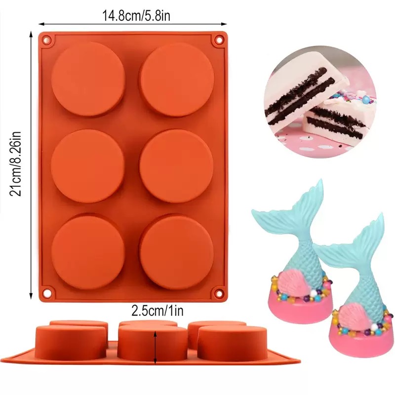 Round Silicone Soap Mold DIY H - đánh giá và giá Soap Making Ideas